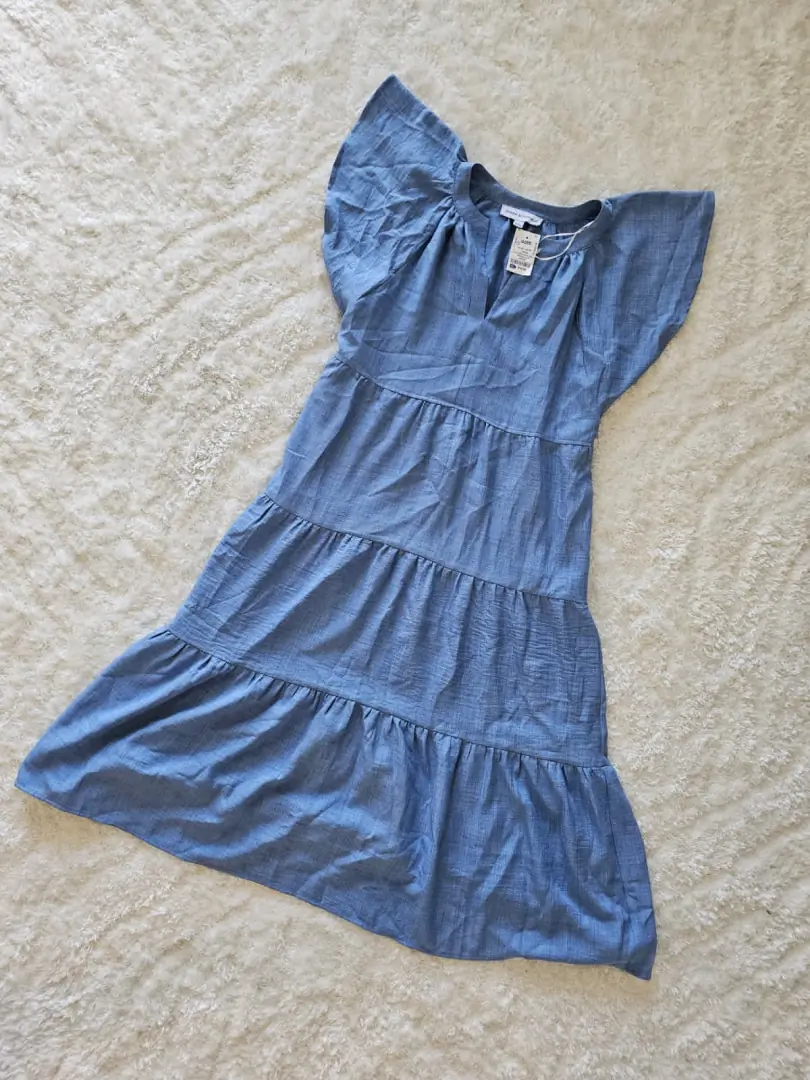 VESTIDO AZUL VTD272