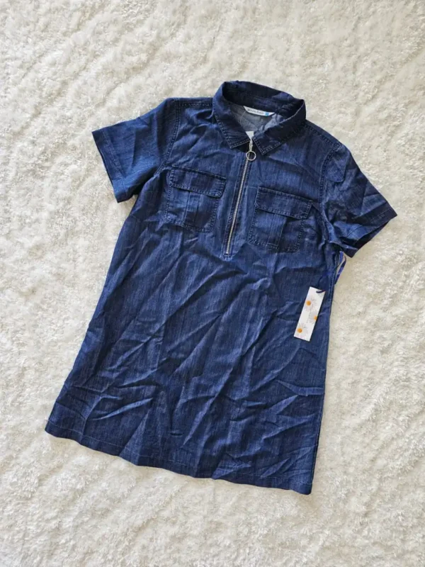 VESTIDO AZUL VTD277
