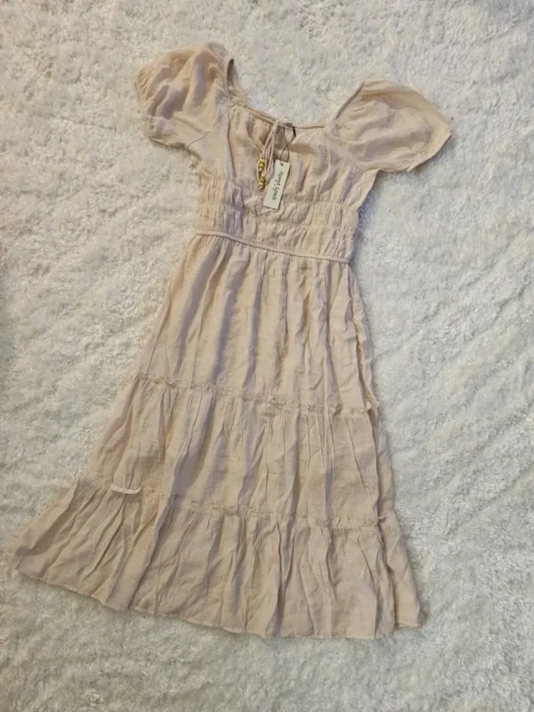 VESTIDO BEIGE VTD241
