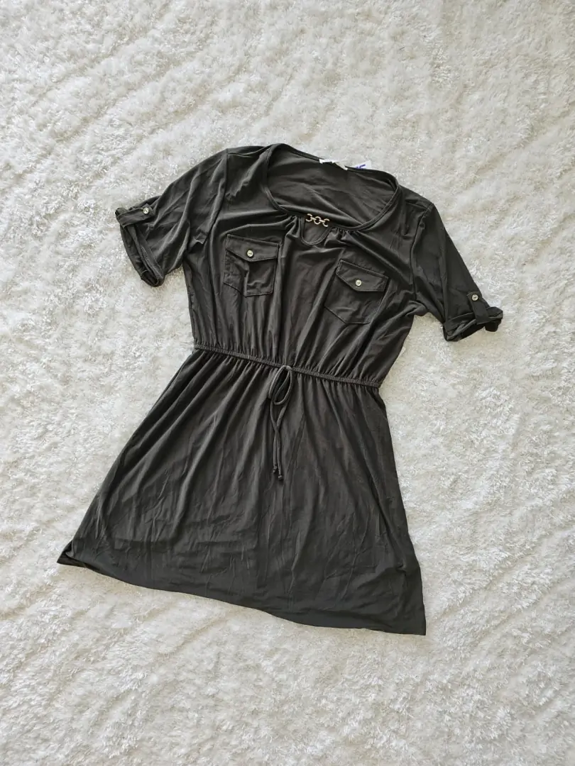 VESTIDO GRIS VTD279