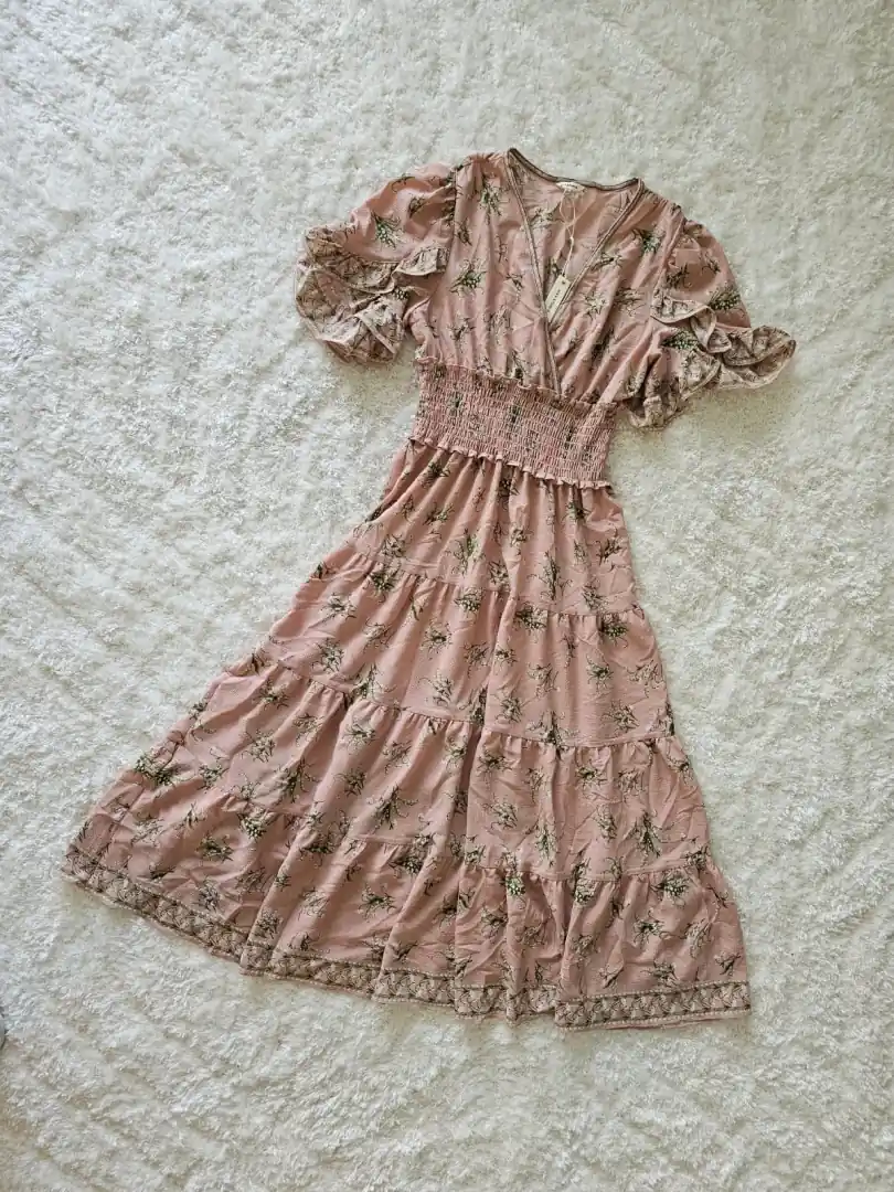 VESTIDO ROSA VTD253