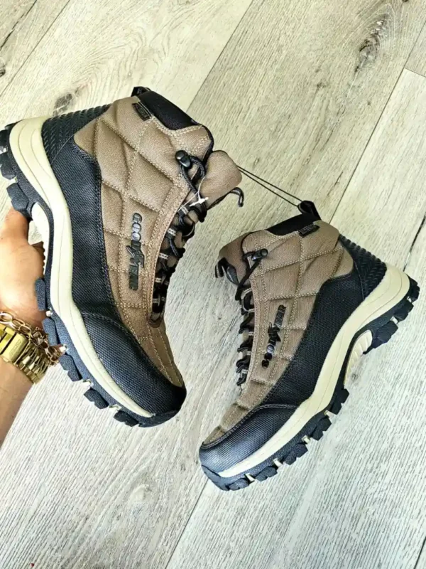 BOTAS BEIGE NEGRAS GOODYEAR BTS109