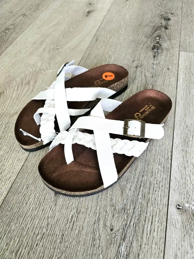 SANDALIAS BLANCAS MOUNTAIN SOLE SDL194