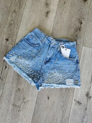 SHORT DE MEZCLILLA DE MUJER SHT148