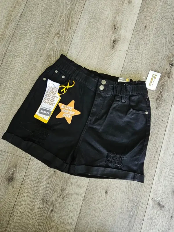 SHORT NEGRO DE MUJER SHT150