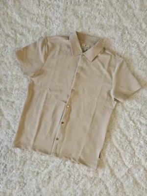 CAMISA BEIGE CMS151