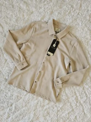 CAMISA BEIGE CMS161