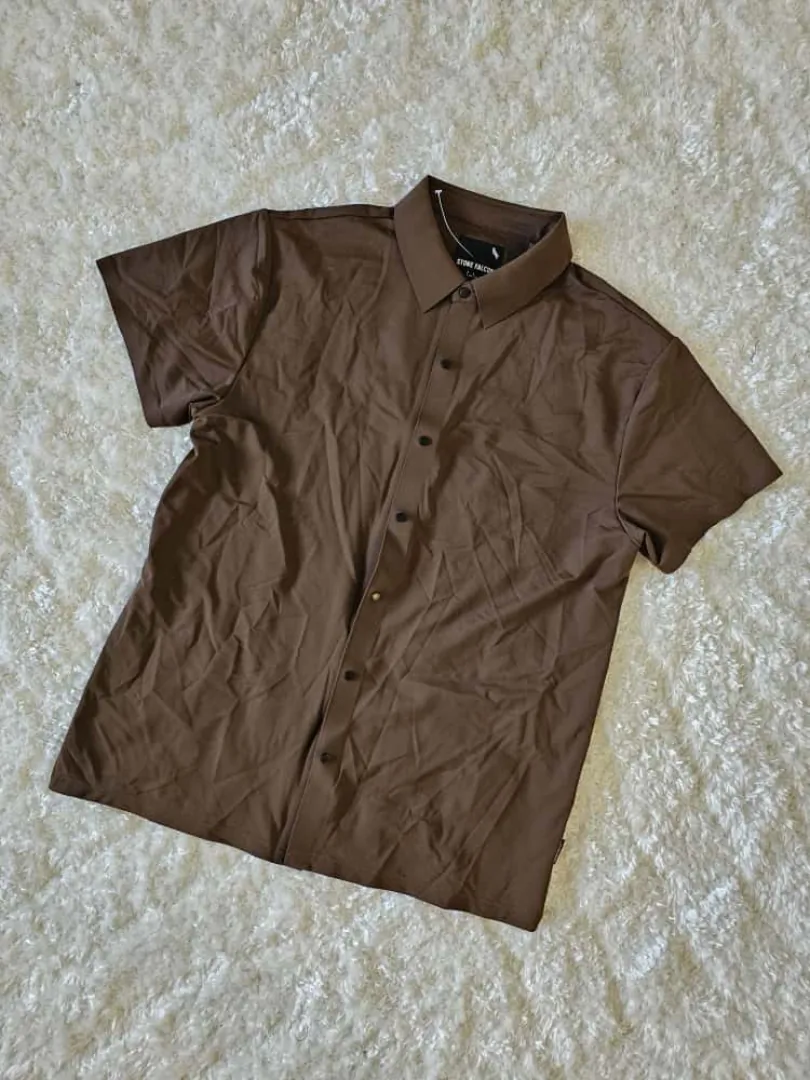 CAMISA MARRÓN CMS149