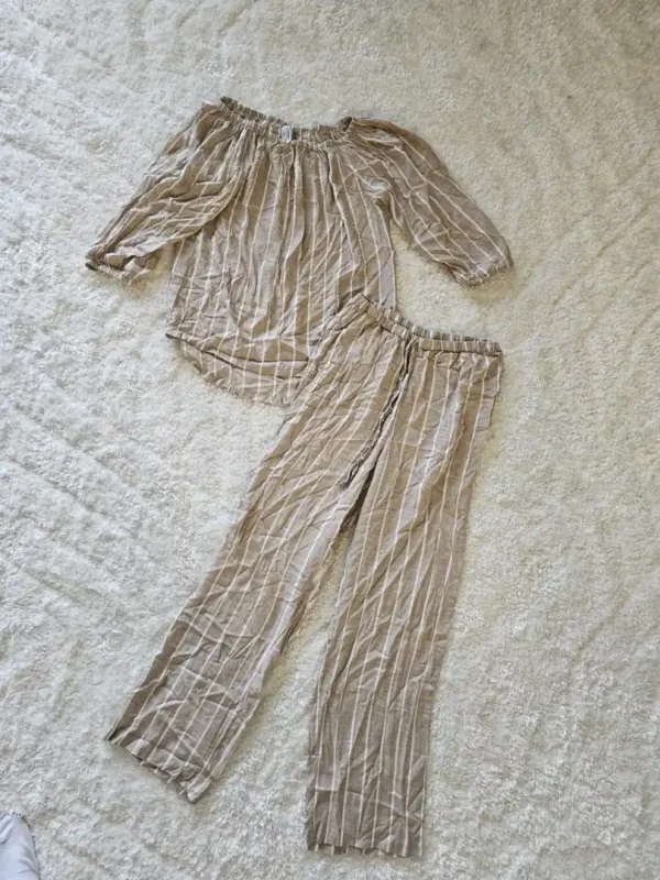 CONJUNTO DE MUJER MARRÓN CJT11
