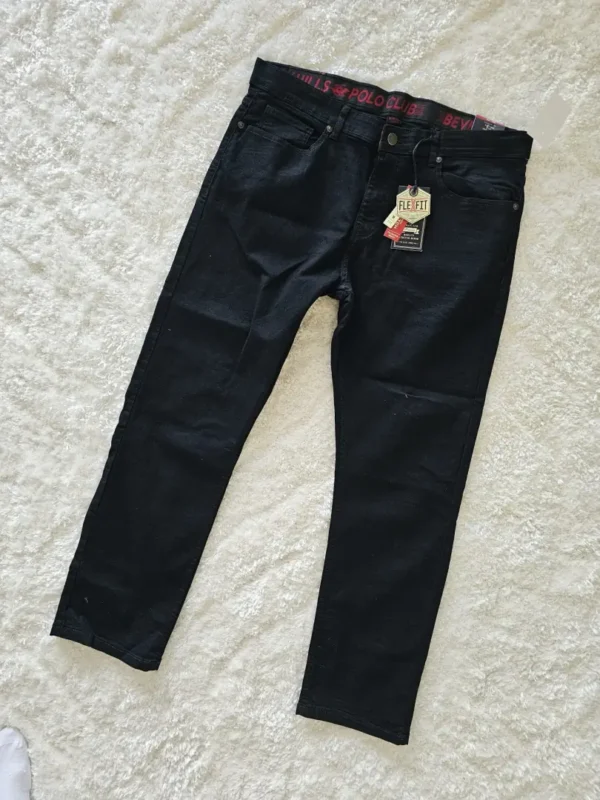 PANTALÓN NEGRO POLO CLUB PTN156