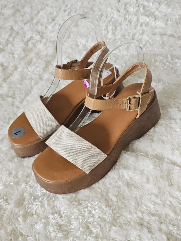 SANDALIAS BEIGE SDL248