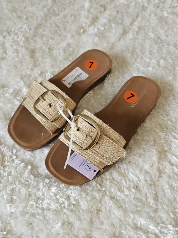 SANDALIAS BEIGE SDL261
