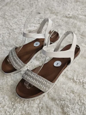 SANDALIAS BLANCAS SDL214