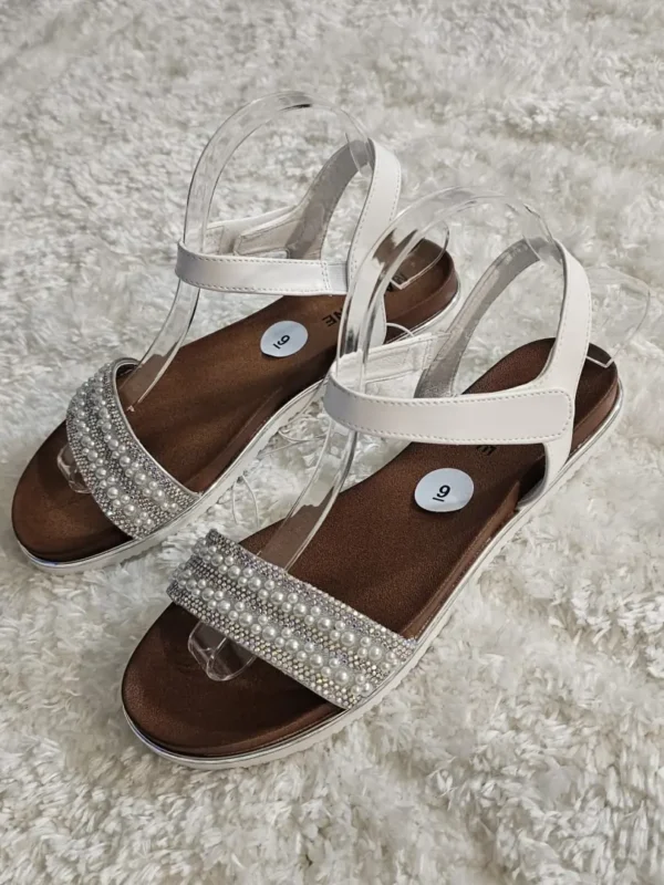SANDALIAS BLANCAS SDL214