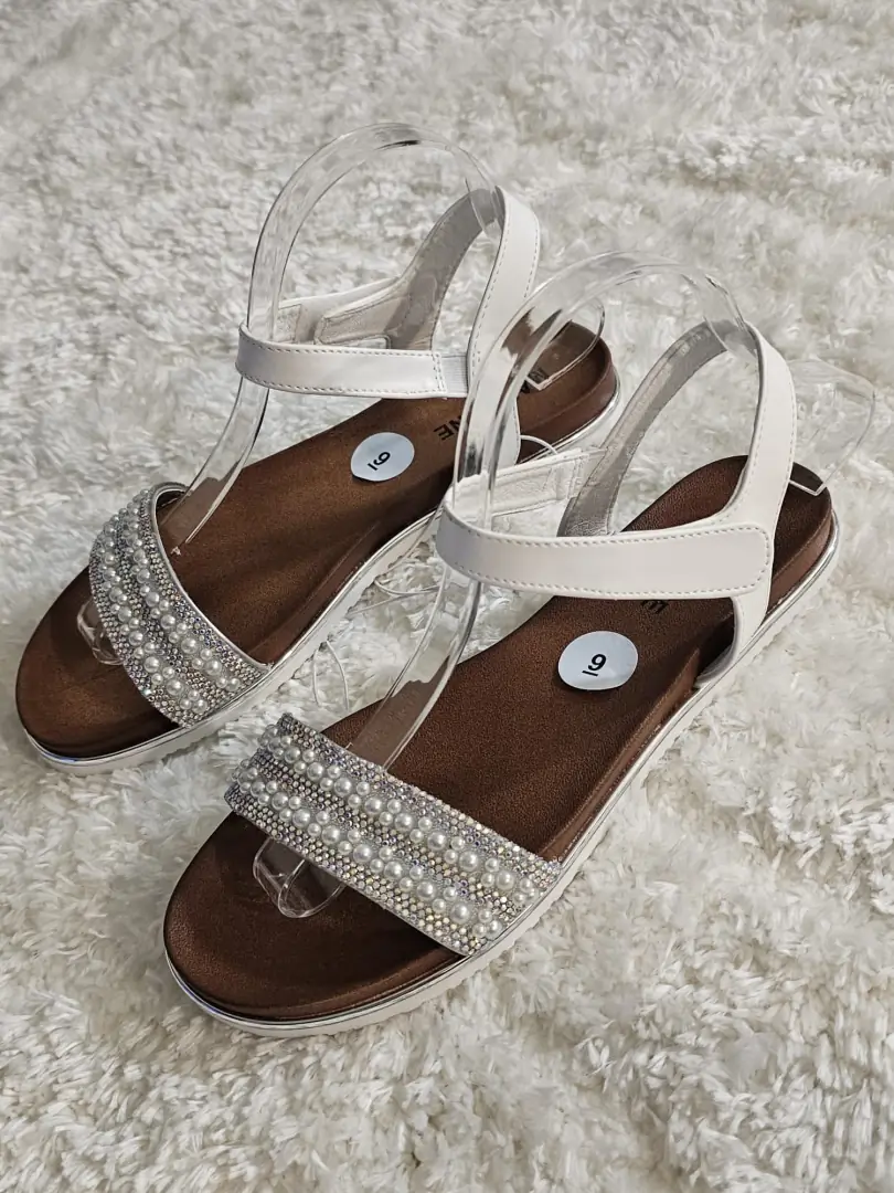 SANDALIAS BLANCAS SDL214