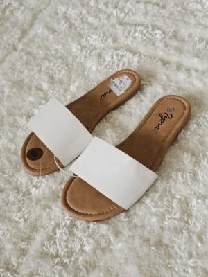 SANDALIAS BLANCAS SDL246