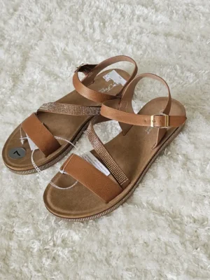 SANDALIAS MARRONES SDL244