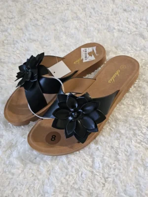SANDALIAS NEGRAS SDL202