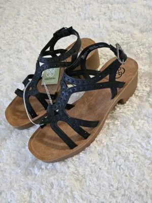 SANDALIAS NEGRAS SDL203