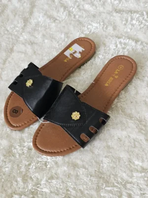 SANDALIAS NEGRAS SDL245