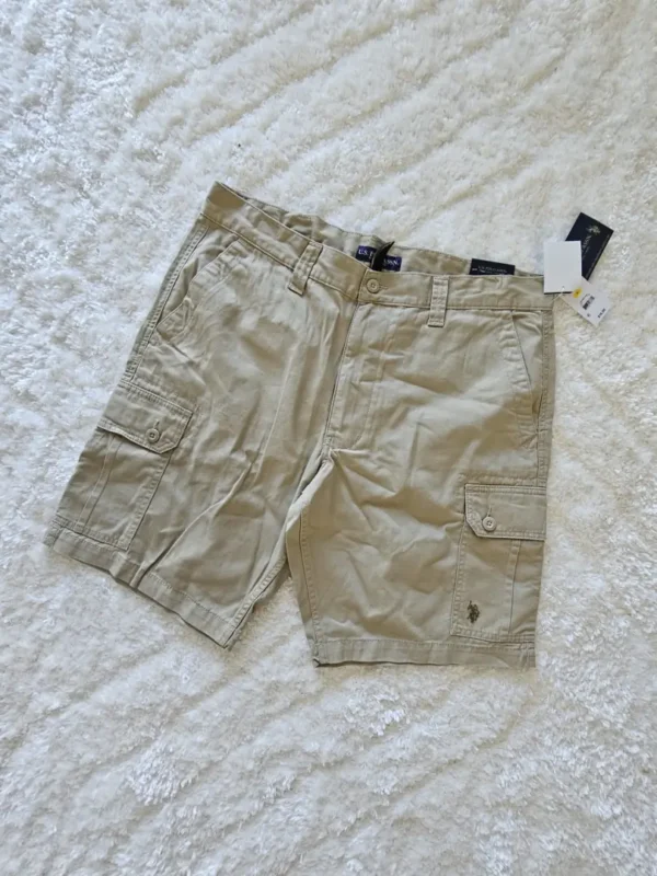 SHORT BEIGE POLO SHT159