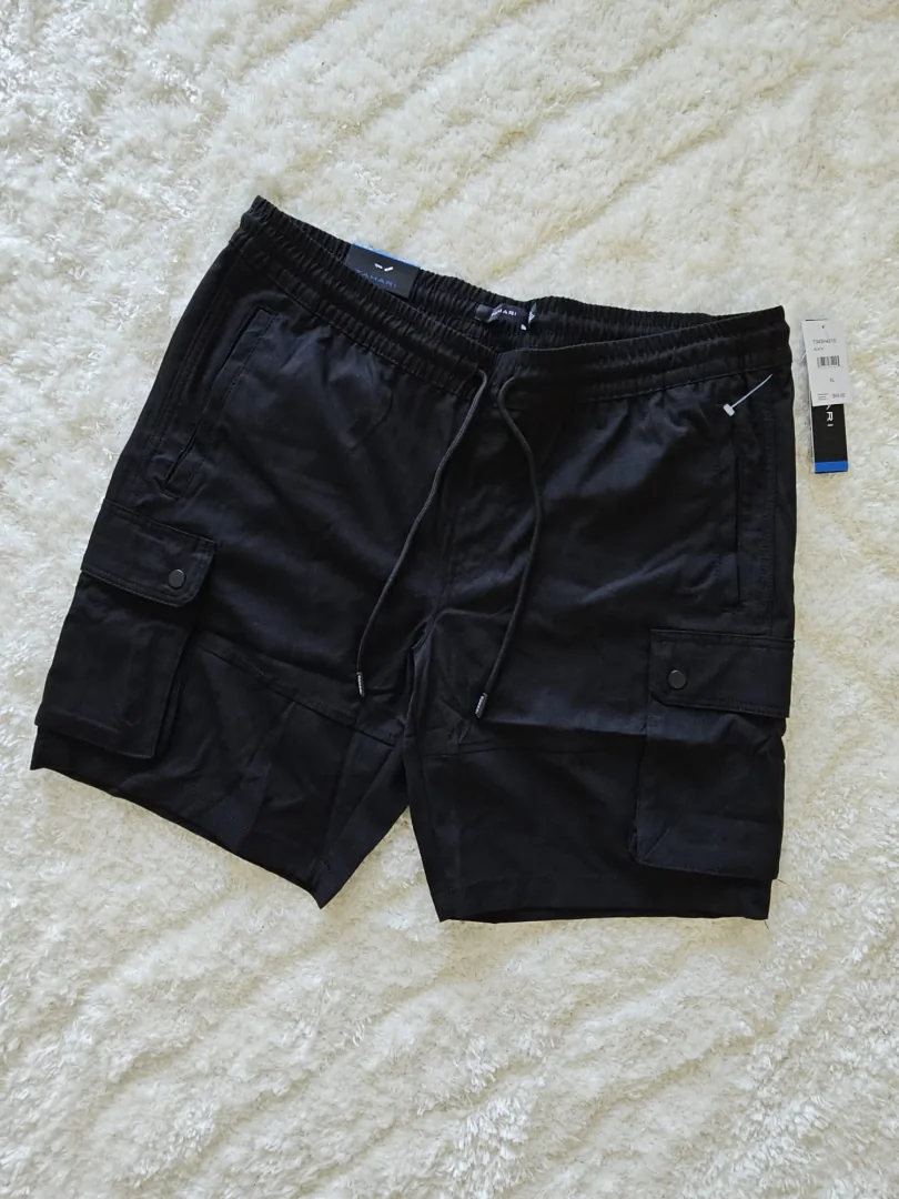 SHORT NEGRO TAHARI SHT163