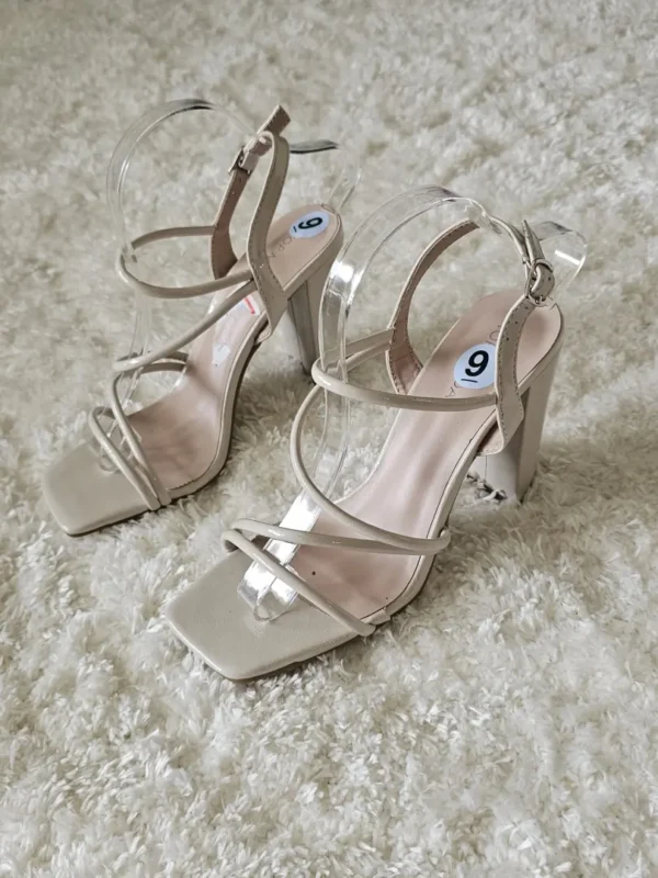 TACONES BEIGE TCN37