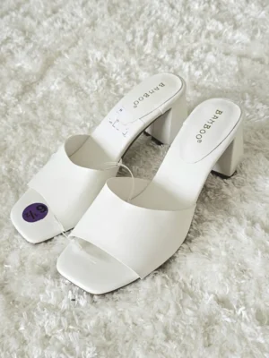 TACONES BLANCOS TCN45