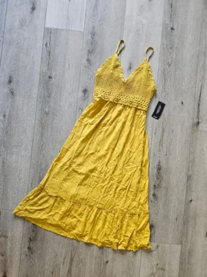 VESTIDO AMARILLO VTD304
