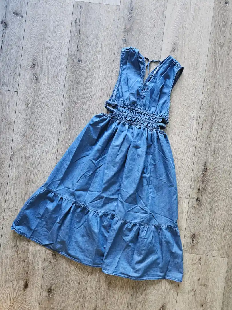 VESTIDO AZUL VTD306