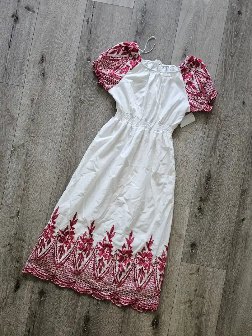 VESTIDO BLANCO VTD340