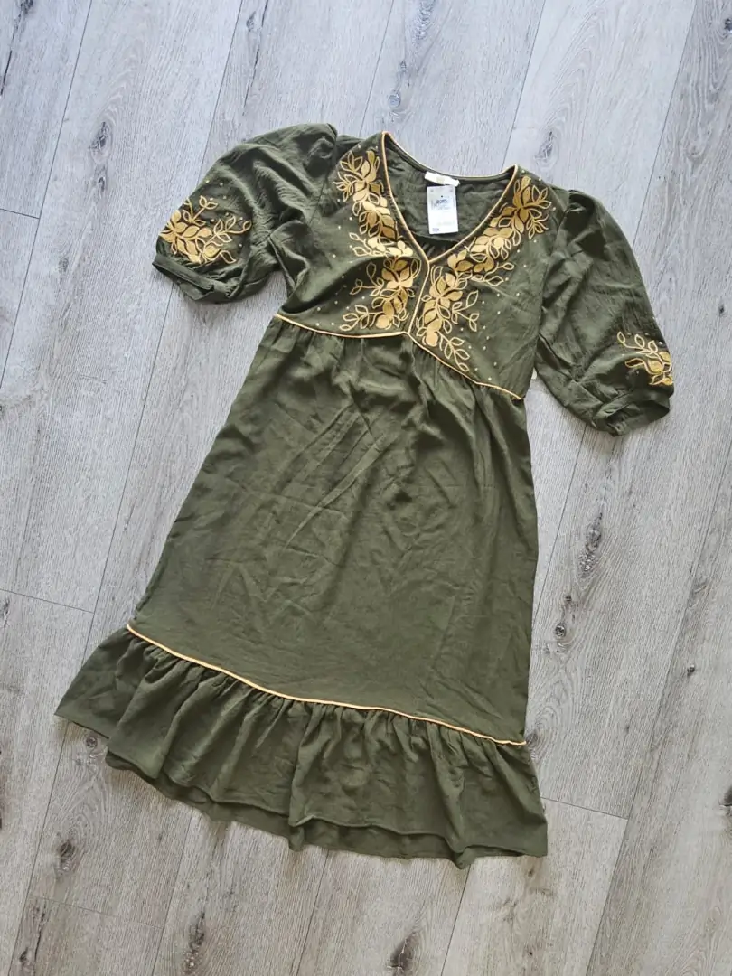 VESTIDO VERDE VTD330