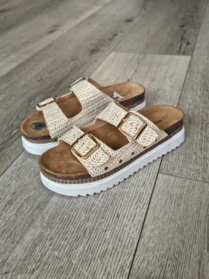 SANDALIAS BEIGE SDL274