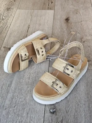 SANDALIAS BEIGE SDL296