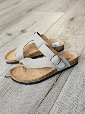 SANDALIAS GRISES SDL287