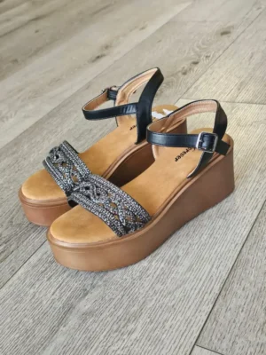 SANDALIAS NEGRAS SDL302
