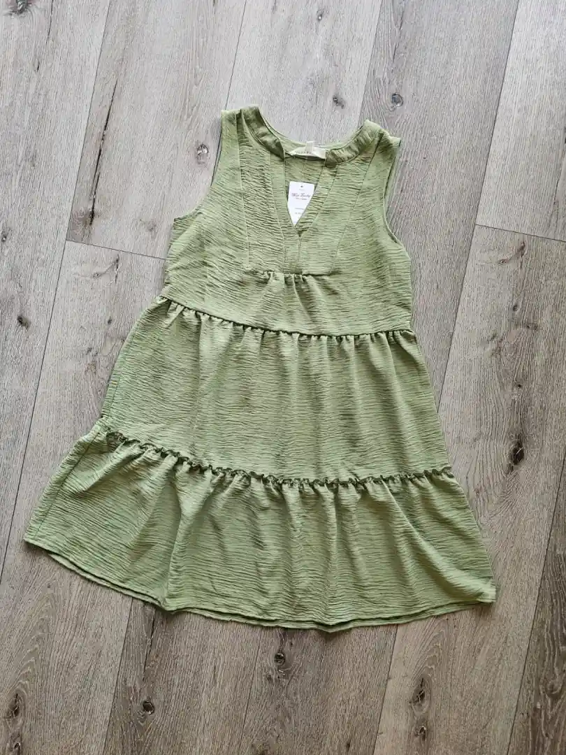 VESTIDO VERDE VTD362