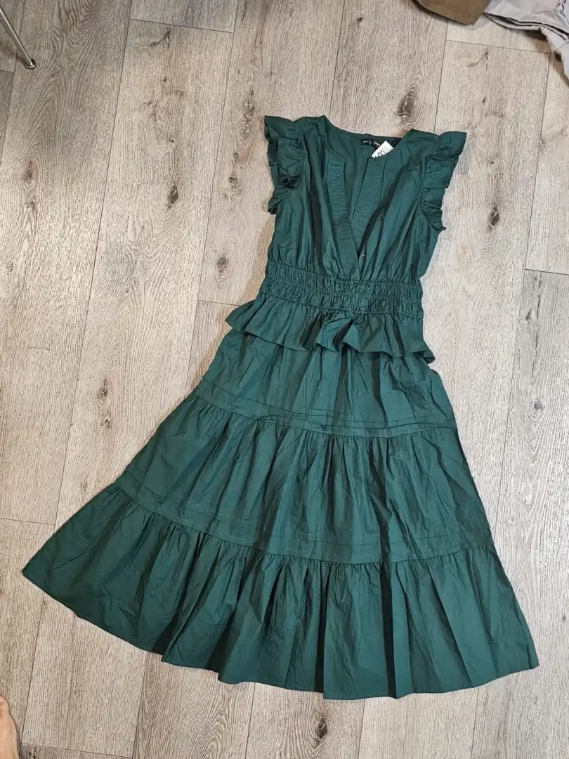 VESTIDO VERDE VTD364
