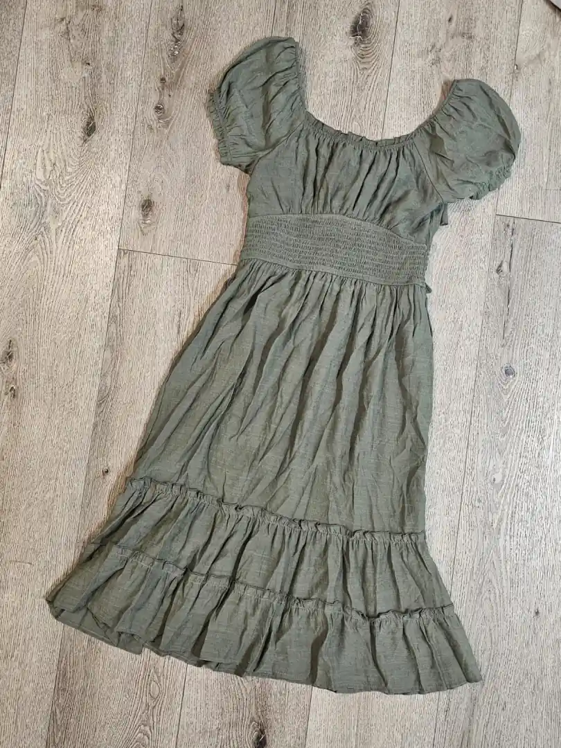 VESTIDO VERDE VTD365