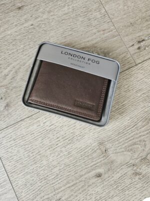 BILLETERA MARRÓN LONDON FOG BTR45