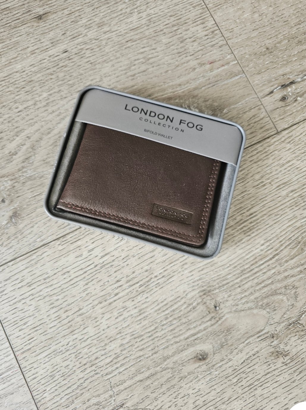 BILLETERA MARRÓN LONDON FOG BTR45