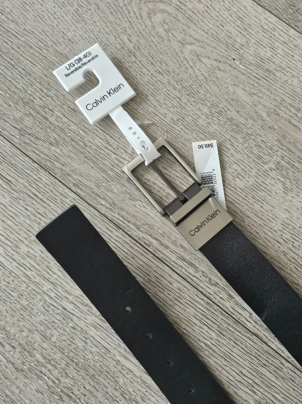 CINTO CALVIN KLEIN NEGRO CT13