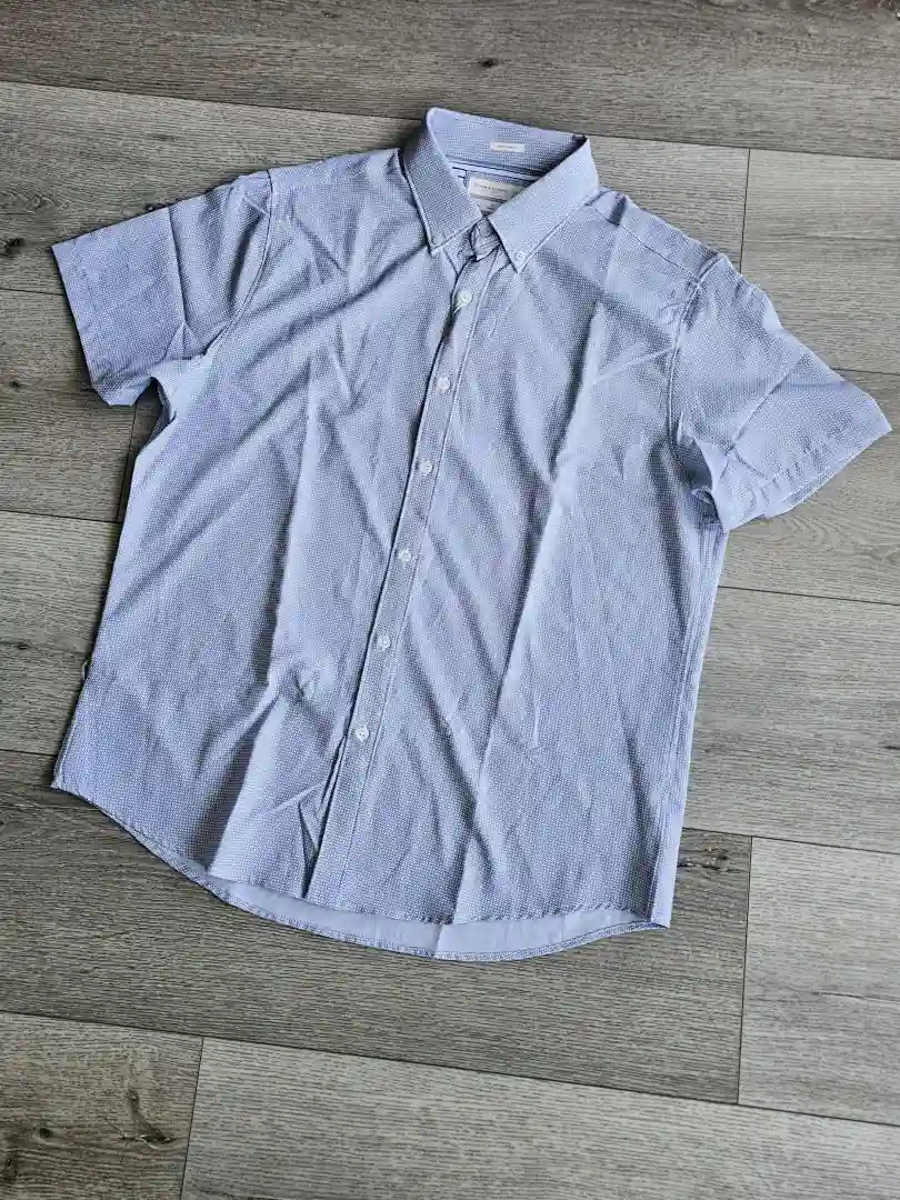 CAMISA AZUL CMS203 1