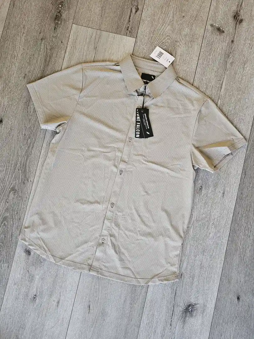CAMISA BEIGE CMS225