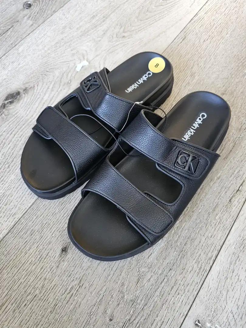 CHANCLETAS NEGRAS CALVIN KLEIN CHT52