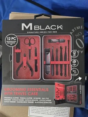 MANICURE SET MBLACK MSET2