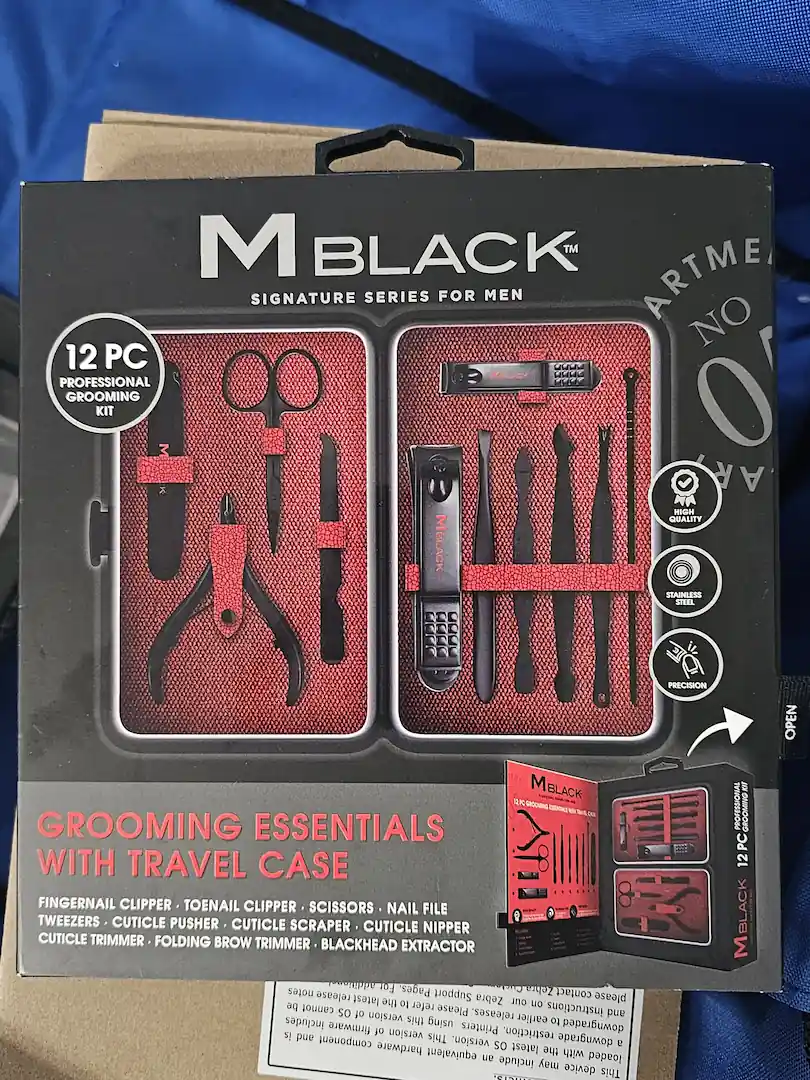MANICURE SET MBLACK MSET2