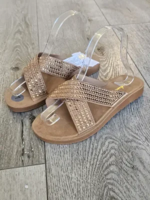 SANDALIAS BEIGE SDL333