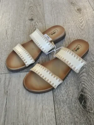 SANDALIAS BLANCAS SDL334
