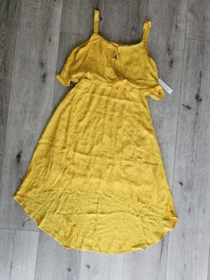 VESTIDO AMARILLO VTD395